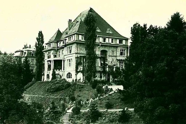 Das ist die Villa Tannenhof an der Mer...r Verwaltung des Lorettokrankenhauses.  | Foto: Privat