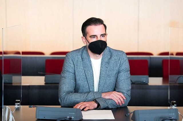 Christoph Metzelder in der vergangenen Woche vor Gericht in Dsseldorf.  | Foto: Federico Gambarini (dpa)
