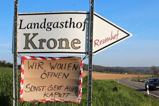 Die &#8222;Kronen&#8220;-Wirte in Hamm...age der Gastronomie aufmerksam machen.  | Foto: Victoria Langelott