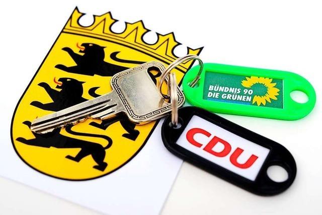 Unruhe bei Grnen und CDU vor Koalitions-Parteitagen