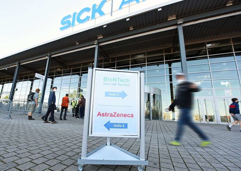 Neben dem Astrazeneca-Aktionstag gab e...fbetrieb mit vorab gebuchten Terminen.  | Foto: Rita Eggstein