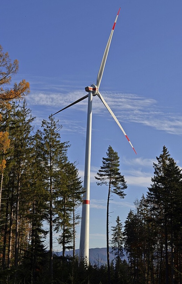 Windenergie soll weiterhin allein  in Konzentrationszonen mglich sein.  | Foto: Nikolaus Bayer
