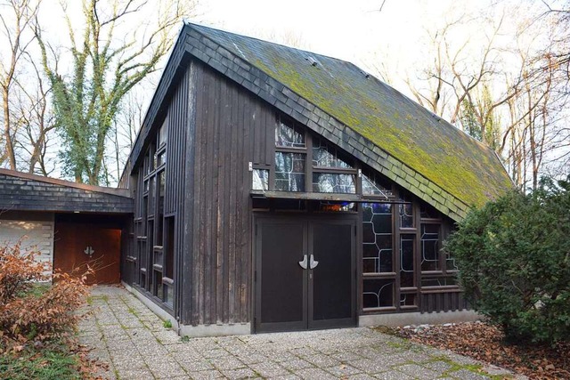 Die Abdankungshalle auf dem Mrkter Waldfriedhof  | Foto: Hannes Lauber