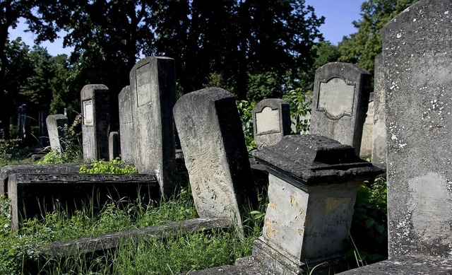 Jdischer Friedhof im rumnischen Iasi... Juden in einem Pogrom ermordet wurden  | Foto: Ioachim Elena via www.imago-images.de
