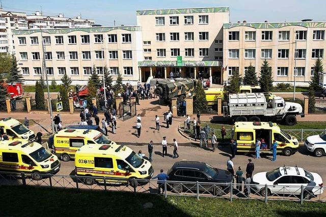 Mehrere Tote bei Angriff auf Schule im russischen Kasan