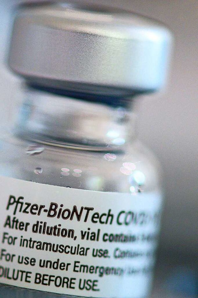 Geimpft wird mit dem Impfstoff von Biontech/Pfizer.  | Foto: Klaus-Dietmar Gabbert (dpa)