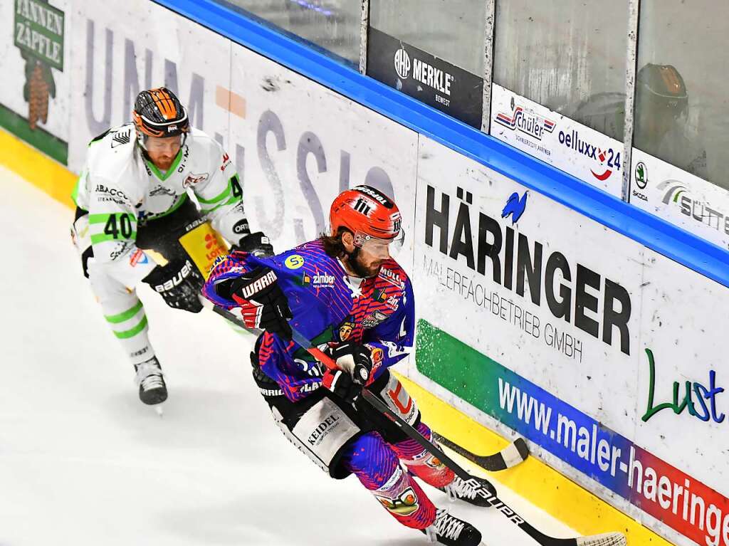 Der EHC Freiburg hat das entscheidende fnfte Duell der Halbfinalserie gegen die Bietigheim Steelers mit 2:4 verloren.