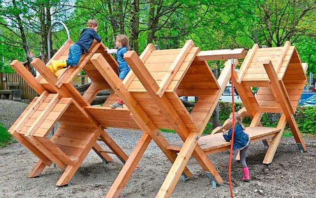 Das neue Spielgert auf dem Meienheim...idung fr die Kindergartenerweiterung.  | Foto: Gemeinde Meienheim