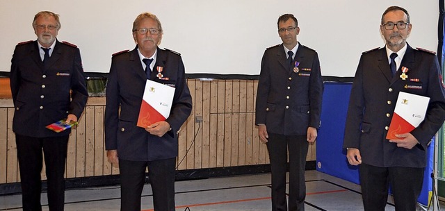 In der Hauptversammlung  der Herrischr...ichael Drse (50 Jahre) ausgezeichnet.  | Foto: Christiane Sahli