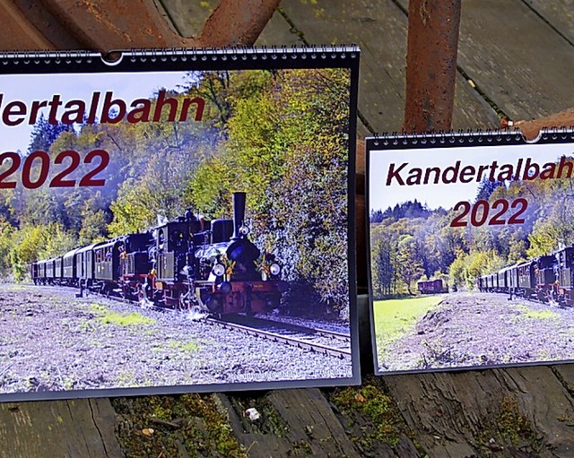 Chanderli-Kalender gro und klein  | Foto: Kandertalbahn