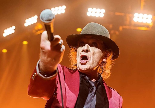 Udo Lindenberg (hier 2019  in Hamburg) wird am Montag 75 Jahre alt.  | Foto: Daniel Bockwoldt (dpa)