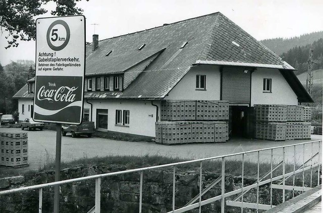 So sah der heutige Bauhof aus, als er 1965 Coca-Cola-Fabrik war.  | Foto: Privat