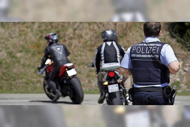 Wochenend-Motorradfahrer im Fokus der Polizei
