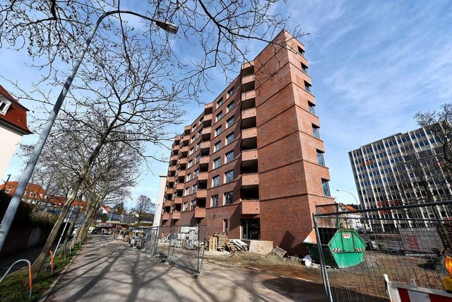 Ein neues Wohnhaus in Freiburg  | Foto: Thomas Kunz