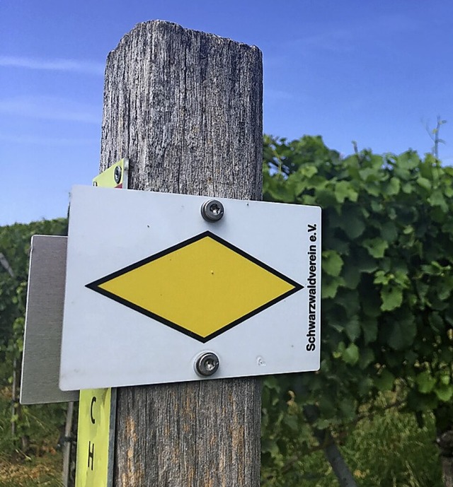 Immer der Raute folgen, quer durch den Schwarzwald.   | Foto: Dominik Bloedner