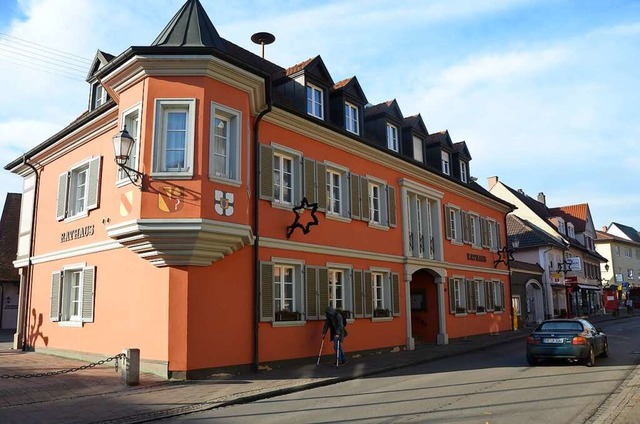 Das Rathaus von Ihringen  | Foto: Johannes Burkart