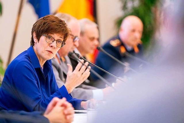 Kramp-Karrenbauer legt Reformplan für die Bundeswehr vor