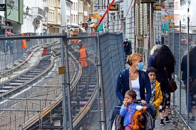 Baustelle macht den Lden an der Salzstrae zu schaffen