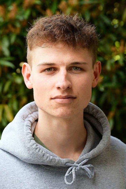 Stephan Stöck (19) hat 2019 Abitur  ge...will im Oktober ein Studium aufnehmen.  | Foto: Ingo Schneider