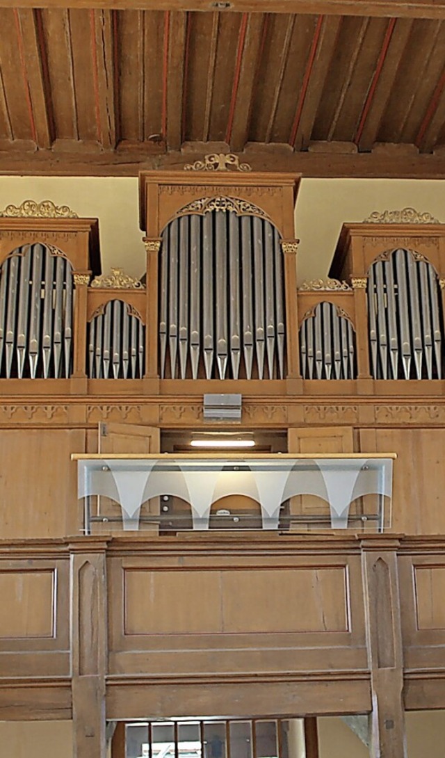 Die Merklin-Orgel ist sanierungsbedrftig.   | Foto: Rolf Reimann