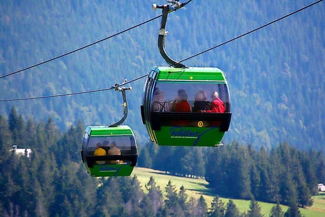 Die Sommersaison 2021 der Feldbergbahn startet am Freitag, 21. Mai.  | Foto: www.gerhardkassner.de