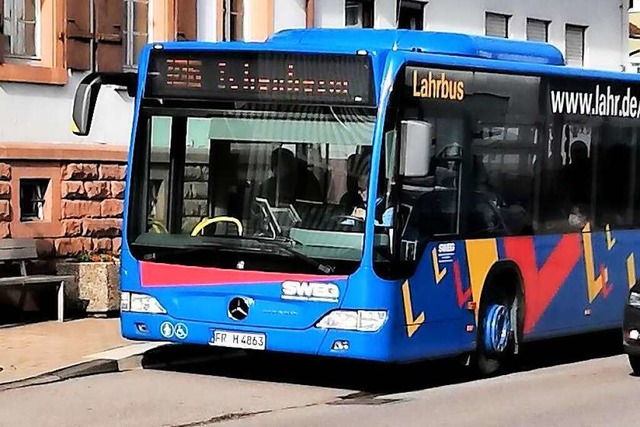 In Richtung Lahr halten die Busse bislang in Buchten.  | Foto: Wolfgang Beck