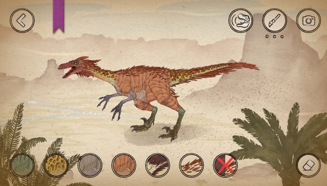 Screenshot aus der Dino-Dino-App  | Foto: btf
