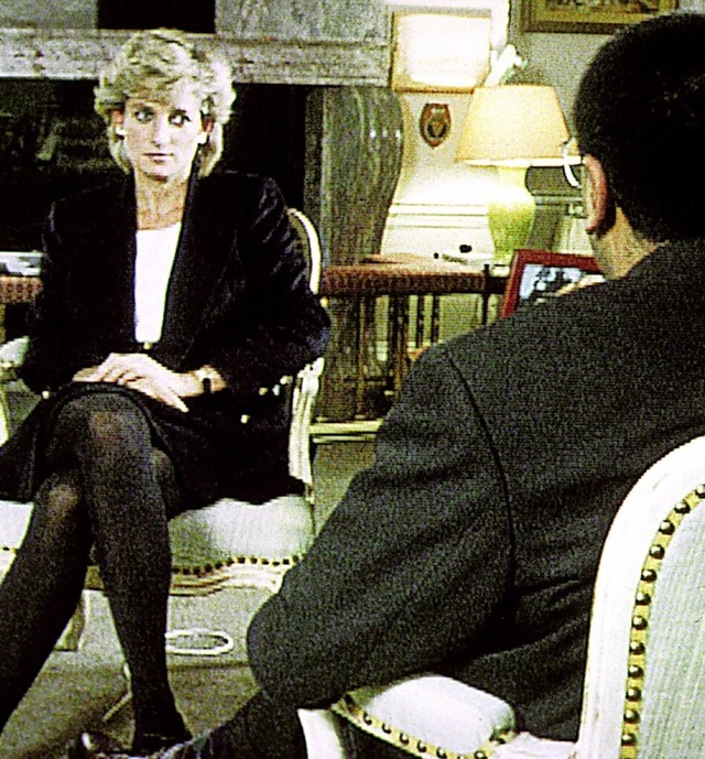 Prinzessin Diana im Interview 1995  | Foto: BBC (dpa)