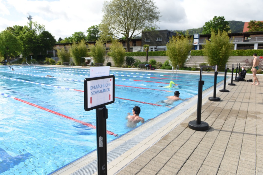 Das Freiburger Strandbad hat wieder geffnet  | Foto: Rita Eggstein
