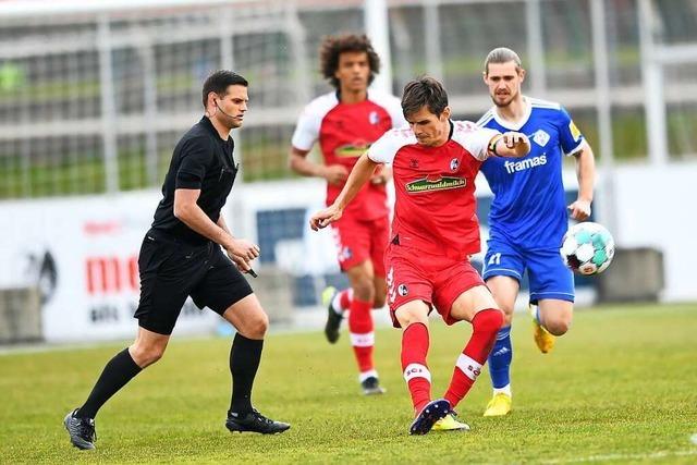 SC Freiburg II kann Abwehrriegel von Hessen Kassel nicht knacken