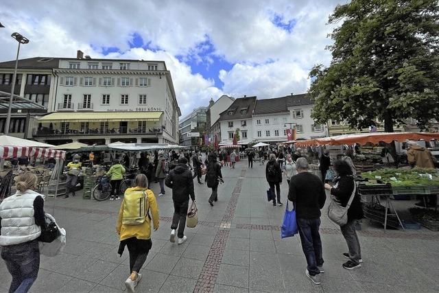 Der Marktplatz war wieder Piazza