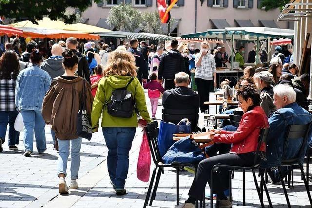 Menschen im Sdwesten genieen ber Pfingsten die Lockerungen