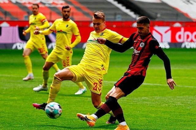 Der SC Freiburg verliert in Frankfurt nicht ganz unverdient, aber zu hoch