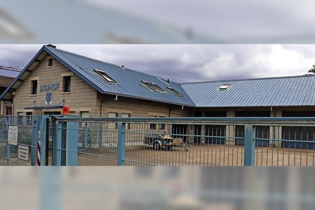 Hartheims Bauhof bekommt eine Photovoltaikanlage