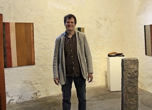 Jan Douma prsentiert Malerei und Skul...22;Kunst im Alten Spritzenhaus&#8220;.  | Foto: Christiane Franz