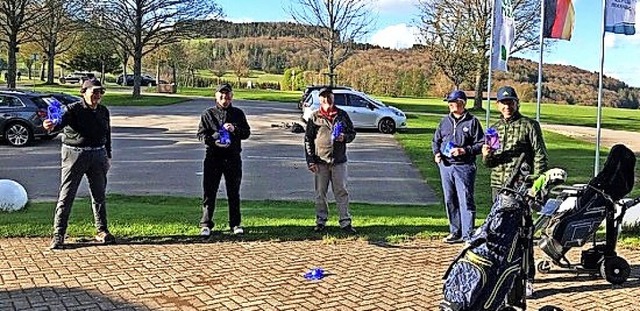 Die Sieger des Turniers des Golfclubs ...de der 51 Teilnehmer zusammengekommen.  | Foto: Golfclub Rickenbach