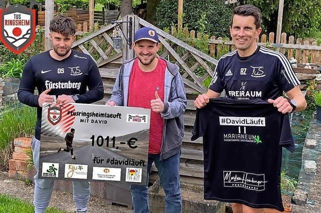 TuS Ringsheim bergibt Spendenscheck