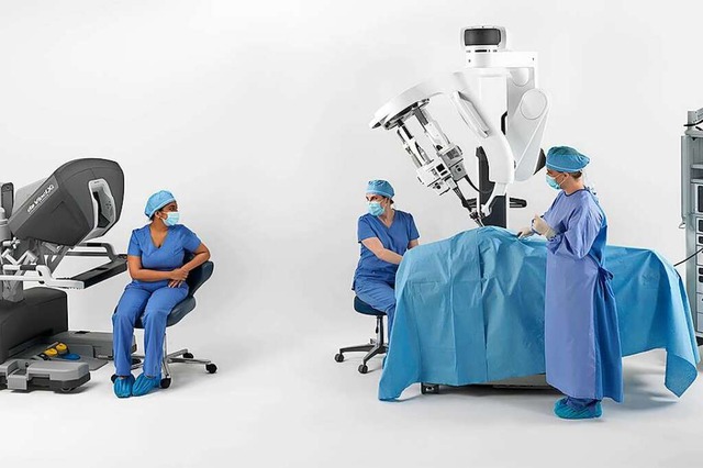 Das Da-Vinci-Chirurgiesystem von Intuitive Surgical  | Foto: Douglas Evans