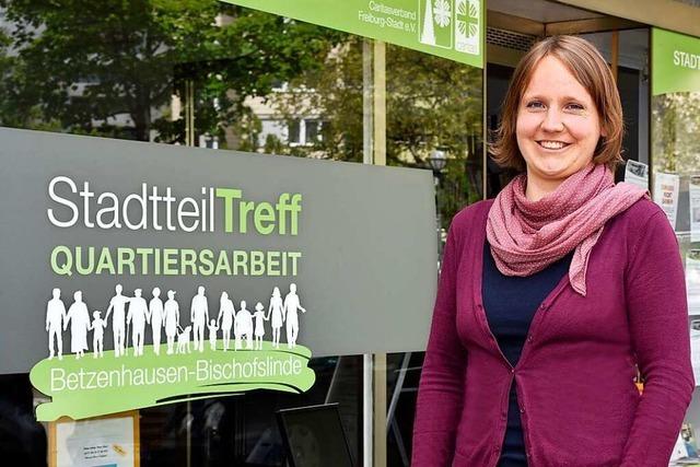 Die neue Quartiersarbeiterin will die Menschen in Freiburg-Betzenhausen zusammenbringen