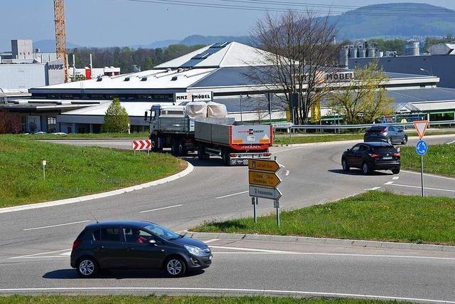 Turbinenkreisel in Rheinfelden war 2020 ein Unfallschwerpunkt