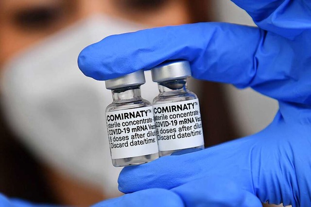 Impfstoff von Biontech  | Foto: Frank Hoermann/SVEN SIMON via www.imago-images.de
