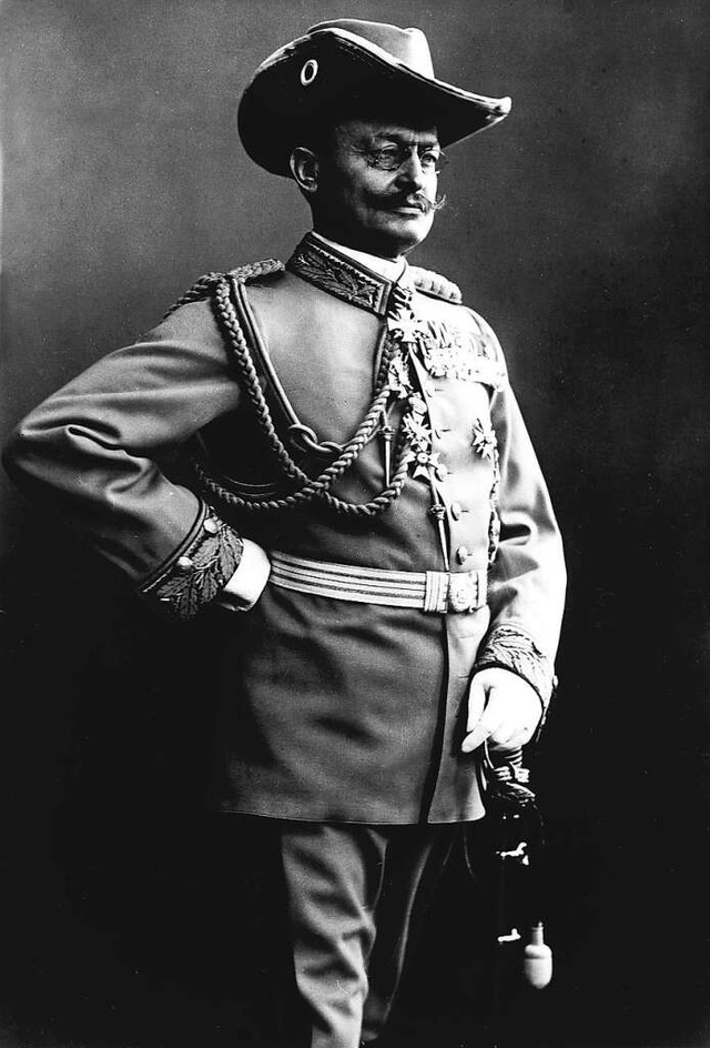 Theodor Leutwein,  bis 1905 Gouverneur...eutsche Herrschaft in der Kolonie aus.  | Foto: ullstein bild