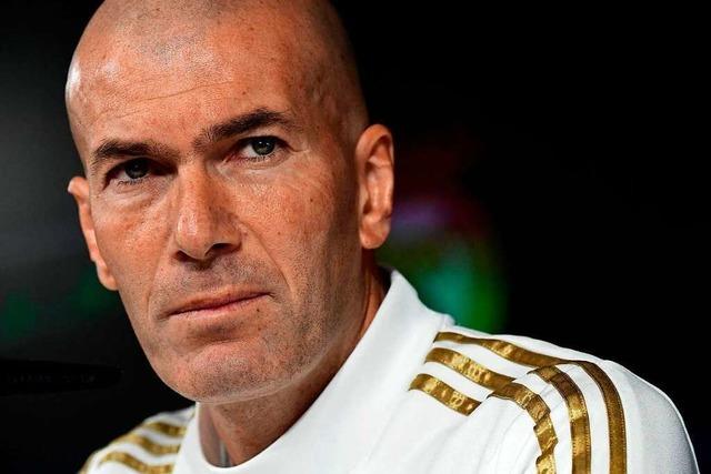 Zinédine Zidane verlässt Real Madrid, seine Zukunft ist ungewiss