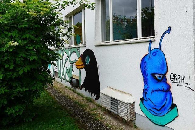 In Lahr gibt es jetzt einen legalen Ort für Graffiti-Kunst
