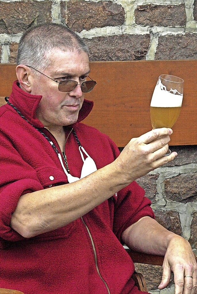 Franck Metivier mchte im Albtal einen...liger Runde Bierverkostungen anbieten.  | Foto: Karin Stckl-Steinebrunner