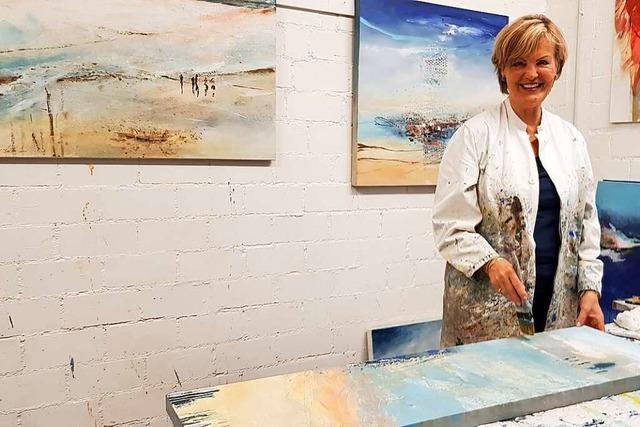 Malerin Monika Baltes nutzt die Pandemie, um in sich zu gehen