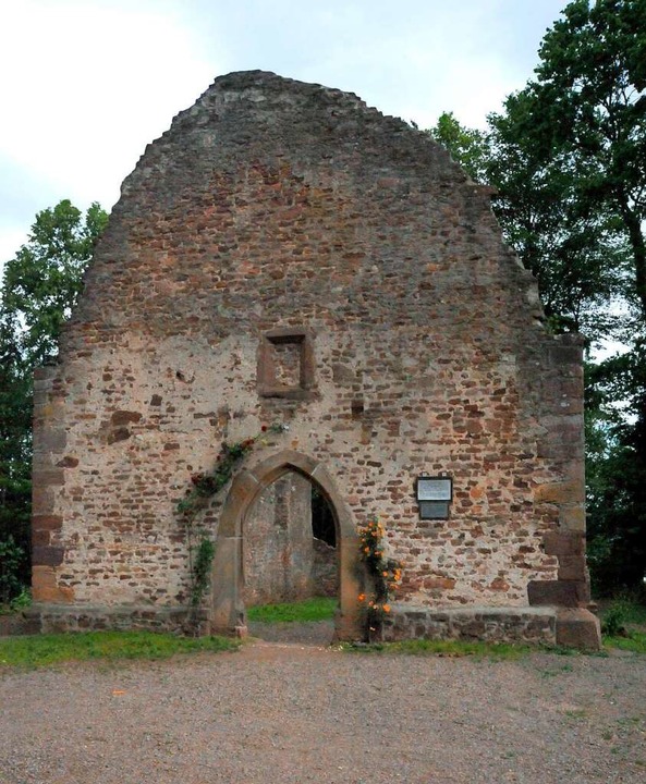 Oben wartet die Ruine  der mittelalterlichen Kapelle St. Severin.  | Foto: Markus Zimmermann, Markus Zimmermann