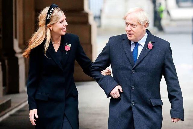 Britischer Premierminister Johnson heiratet seine Verlobte Carrie Symonds