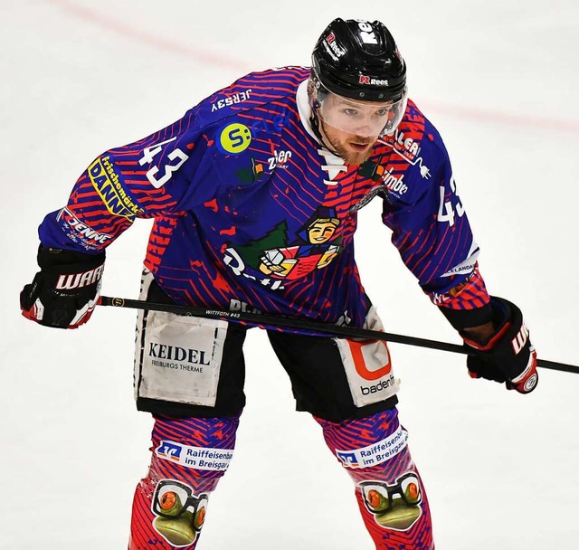 Geht in seine achte Saison beim EHC Freiburg: Marc Wittfoth  | Foto: Achim Keller