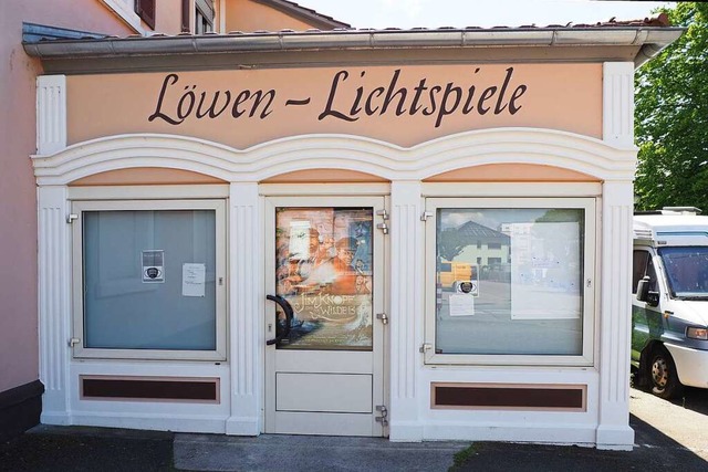 Die Lwen-Lichtspiele in Kenzingen kn...ktisch ist die Sache aber schwieriger.  | Foto: Michael Haberer